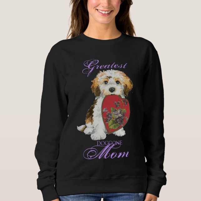 Havanese Heart Mamma T Shirt (Framsida)