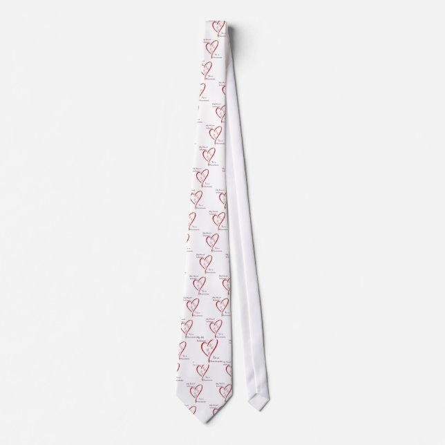 Havanese Heart Tillhörs Slips (Framsida)