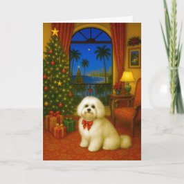 Havanese Holiday Card Helgkort