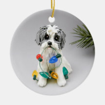 Havanese Hund jul Ornament