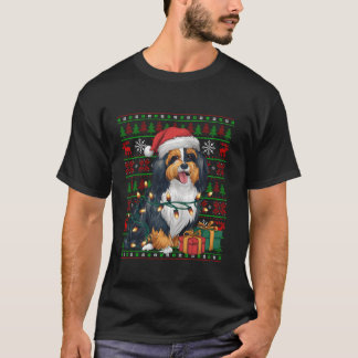 Havanese Hund Julafton Ljus Ugly Santa Hat Havanes T Shirt