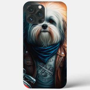 Havanese hund on Cycle Digital-målning