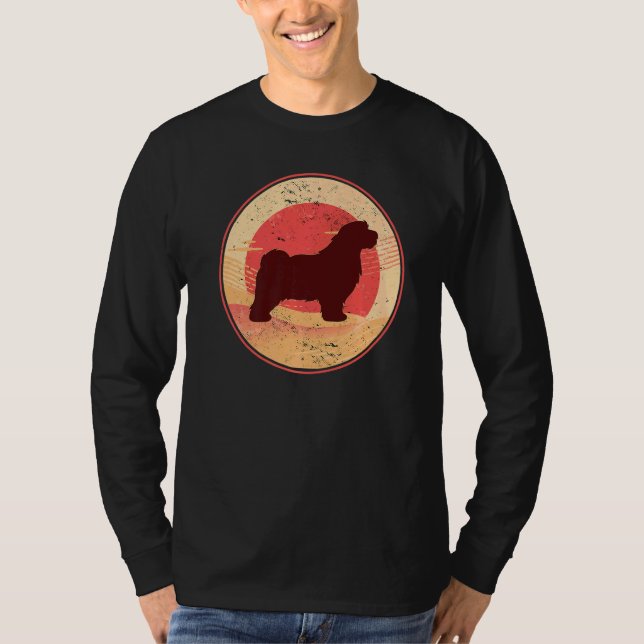 Havanese Hund Retro 12 T Shirt (Framsida)