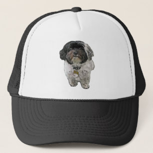 Havanese hund truckerkeps