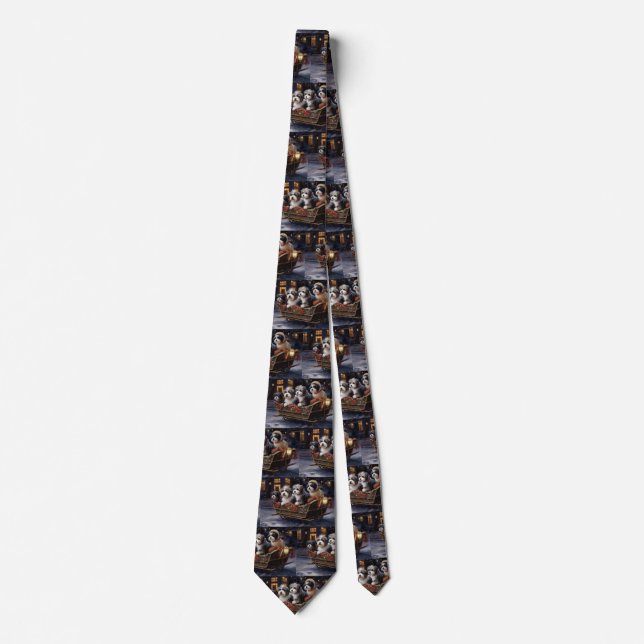 Havanese Jul Festiv Säsong  Slips (Framsida)