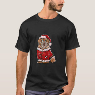 Havanese Jultomten Hat God jul Hund X Mas T Shirt