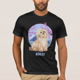 Havanese Kawaii Söt Present Hund Djur T Shirt