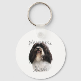 Havanese Mamma 2 Nyckelring