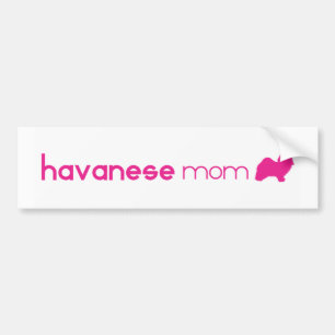 Havanese mamma bildekal