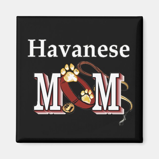 Havanese MAMMA Gifts Magnet (Framsidan)