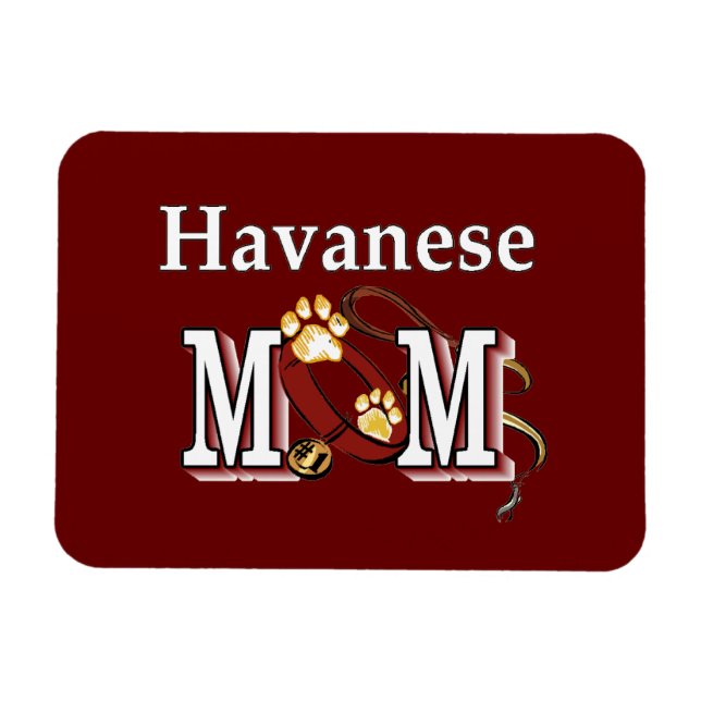 Havanese Mamma Magnet (Horisontell)