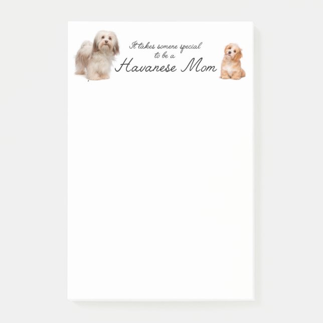 Havanese Mamma Post-it Notes (Framsida)