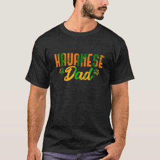 Havanese Pappa Hund älskare Owners T Shirt