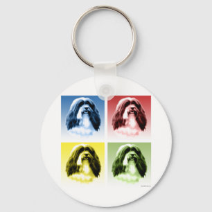 Havanese Pop Nyckelring