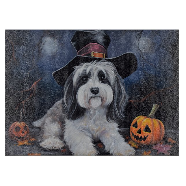 Havanese Pumpkins Halloween Scary (Framsidan)