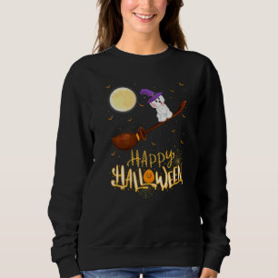 Havanese Rida Häxa Hagelgevär Havanese Hund Hallow T Shirt