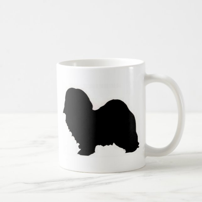 havanese silhouette kaffemugg (Höger)