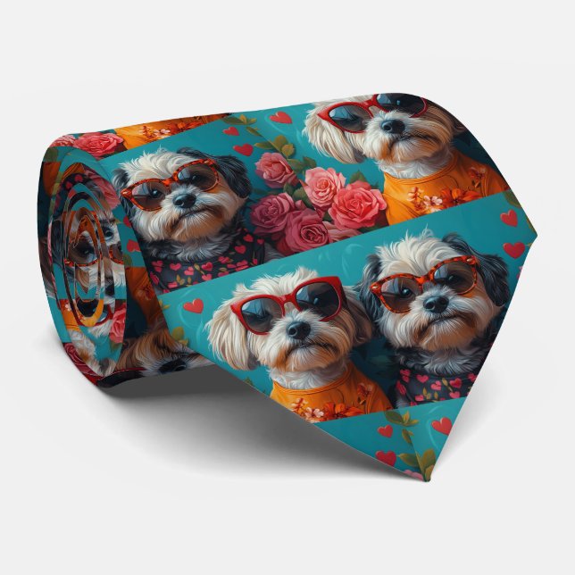 Havanese with Heart Ro Valentine Day Slips (Rullad)