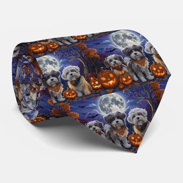 Havanesiska Halloween kusliga Slips (Rullad)