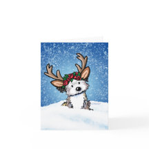 Havanesiska Ren Julkort