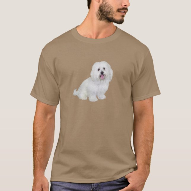 Havanesiska (vit) t shirt (Framsida)