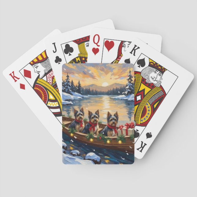 Havanesiskt julbåtsfirande casinokort (Baksidan)
