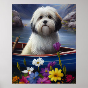 Havanier på en Paddle: En scen Äventyr Poster