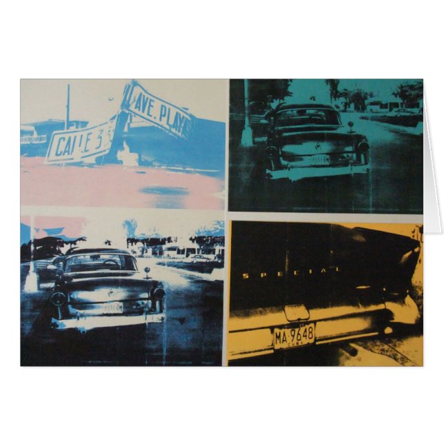 Havanna 1 hälsningskort (Framsidan Horizontal)