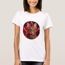 Havanna Brown Cat (med ryggrad av stärkelse) T Shirt