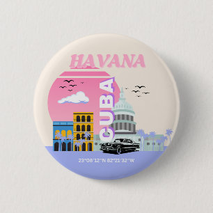 Havanna Cuba Travel Art Knapp