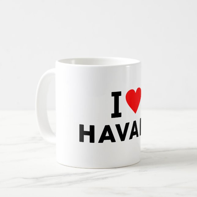 Havanna Kuba Kaffemugg (Framsida vänster)
