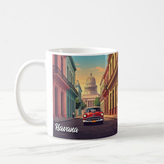 Havanna Kuba Kaffemugg (Vänster)