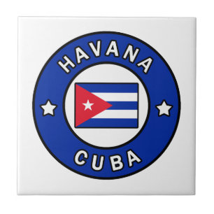 Havanna Kuba Kakelplatta