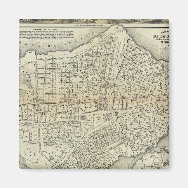 Havanna, Kuba Magnet (Framsidan)