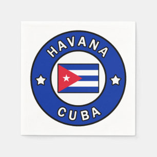 Havanna Kuba Pappersservett