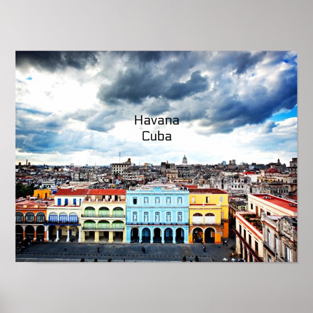 Havanna, Kuba Poster (Framsidan)