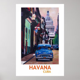 Havanna Kuba - Retro Stil Poster II