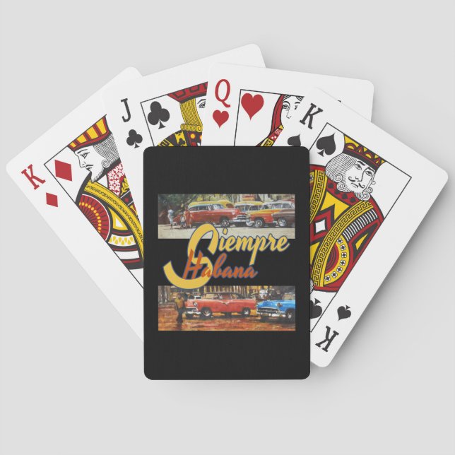 Havanna Kuba - Siempre Habana Casinokort (Baksidan)