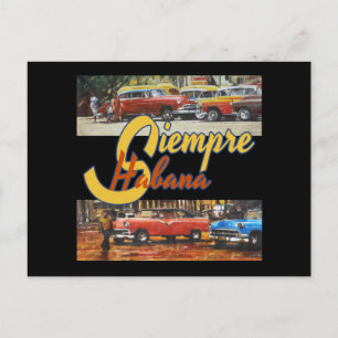 Havanna Kuba - Siempre Habana Vykort