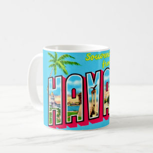 Havanna Kuba Souvenir vykort Mug Kaffemugg
