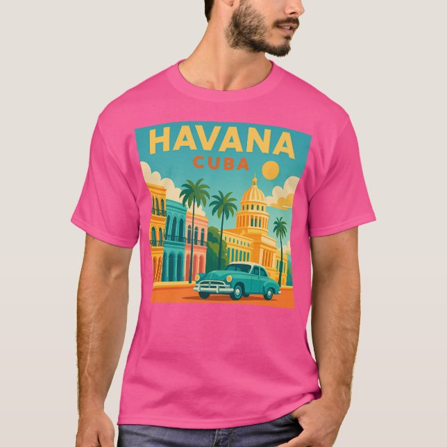 Havanna Kuba T Shirt (Framsida)