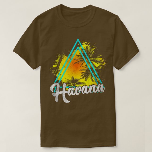 Havanna Kuba T Shirt (Design framsida)