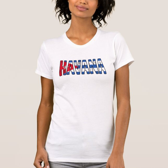Havanna Kuba T Shirt (Framsida)