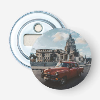 Havanna Kuba Vintage Klassisk Bil Flasköppnare