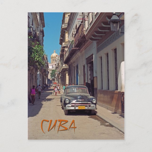 Havanna,Kuba Vykort (Framsida)