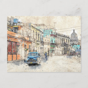Havanna, Kuba Vykort