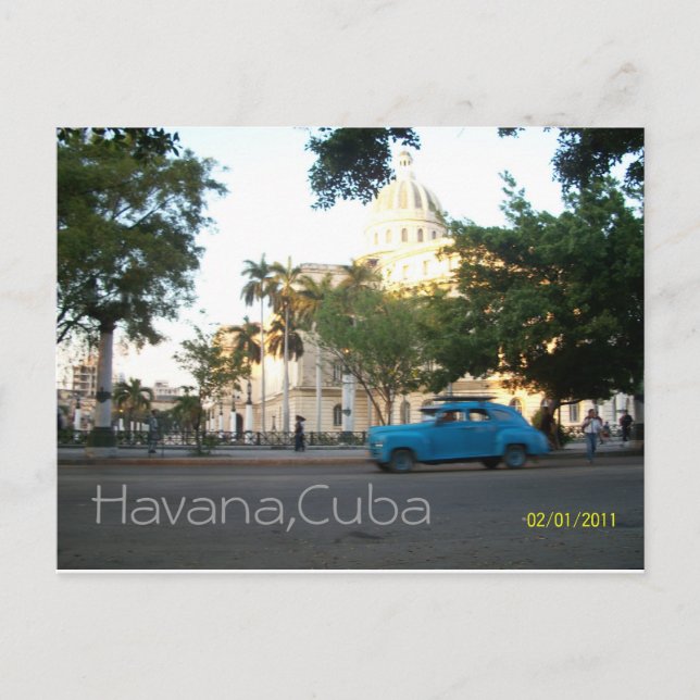 Havanna,Kuba Vykort (Framsida)