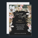 Havanna Nights Tropical Blommigt Cuban 30års födel Inbjudningar<br><div class="desc">Sprid er 30års födelsedag firande med den tropiska blommigten Havanna kvällar Kuba-tematiska inbjudningar! Med botaniskt inslag är dessa inbjudan boho och tropiskt.</div>