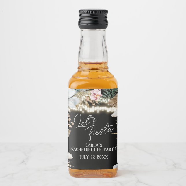 Havanna Nights Tropical Cuban Fiesta Spritflaskor Etikett (Framsida)