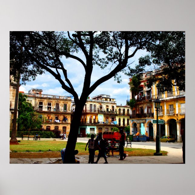 Havanna Square Poster (Framsidan)